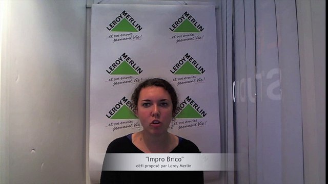 Impro Brico - Wizbiiprotour GEM 2014 - Claire