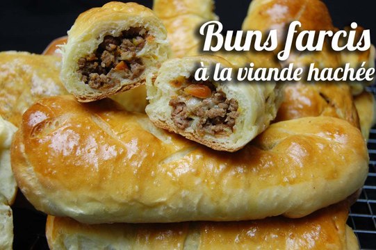 Recette Buns farcis viande hachée et mozzarella | ToiMoi&cuisine