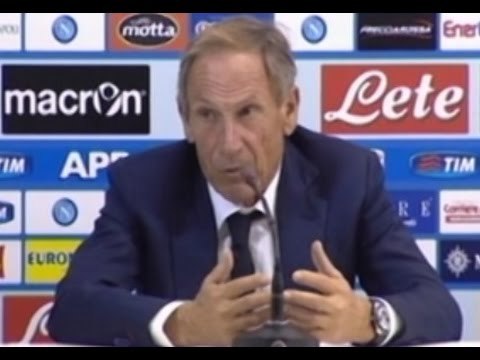 Napoli-Cagliari 3-3 - Zeman: “Me ne frego di quanti gol prendo” (23.11.14)