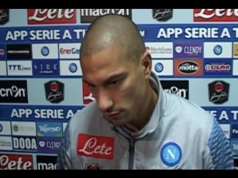 Napoli-Cagliari 3-3 - Inler: “Buttati due punti” (23.11.14)