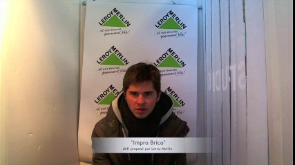 Impro Brico - Wizbiiprotour GEM 2014 - Antoine