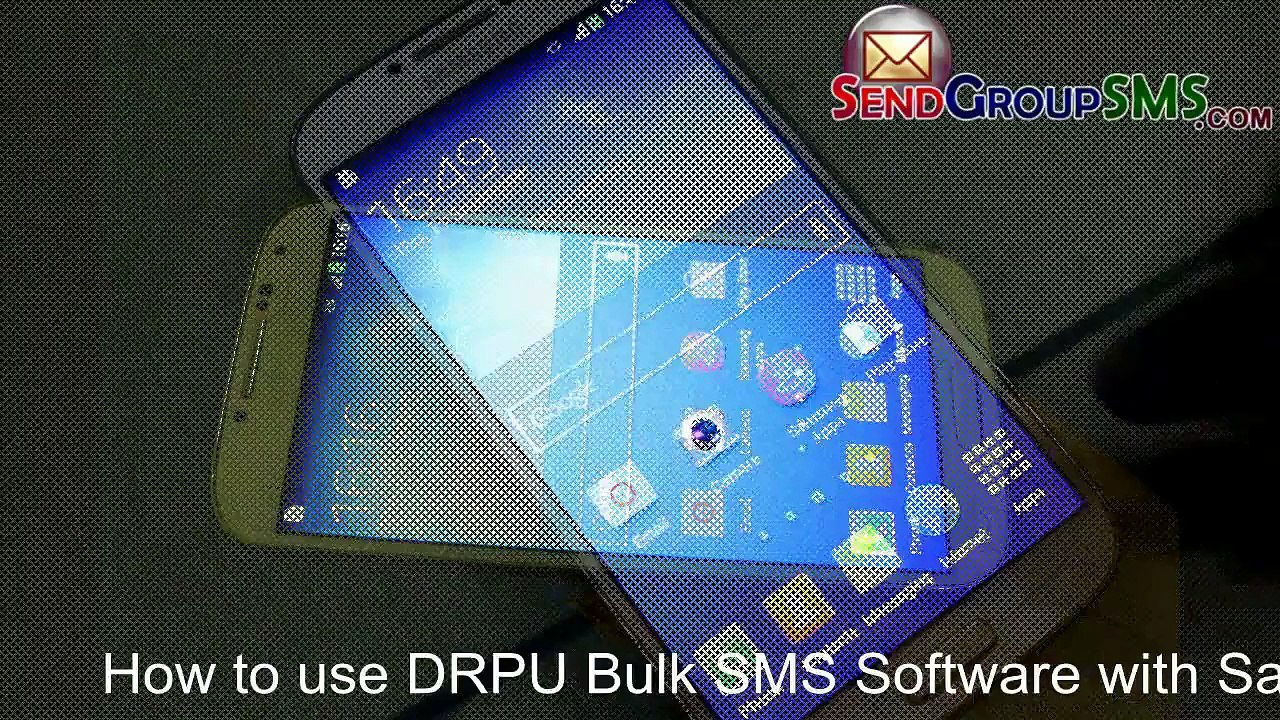 Demo to send text message using Samsung Galaxy S4