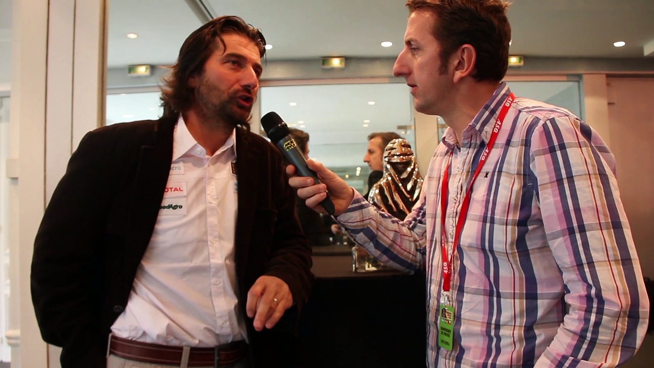 Dakar 2015 : ITW David Castera