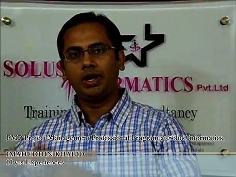 RMP - PMP Certification Training In Hyderabad, India