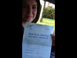 www.wimbledondrivingschool.com Helped Claudia Pacheco From Surbiton Pass Her Driving Test