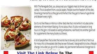 The Renegade Diet Book + DISCOUNT + BONUS