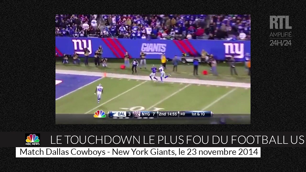 NFL : le touchdown le plus fou de l'histoire du football américain