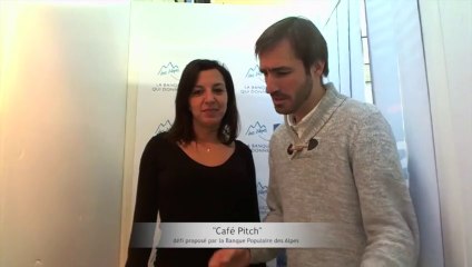 Café Pitch - Wizbiiprotour GEM 2014 - Hanane & Olivier