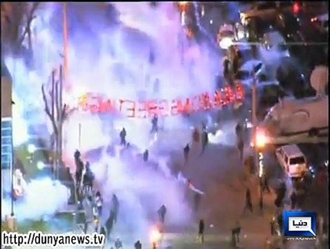 Dunya News - Violence flares after grand jury decides against charges in Ferguson shooting