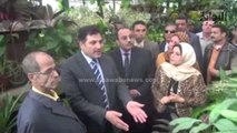 زيارة وزير الري  لمعرض الزهور بالقناطر الخيرية