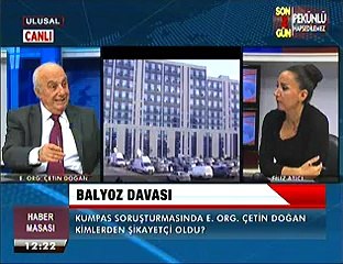 E. Org. Çetin Doğan kimlerden şikayetçi oldu ?