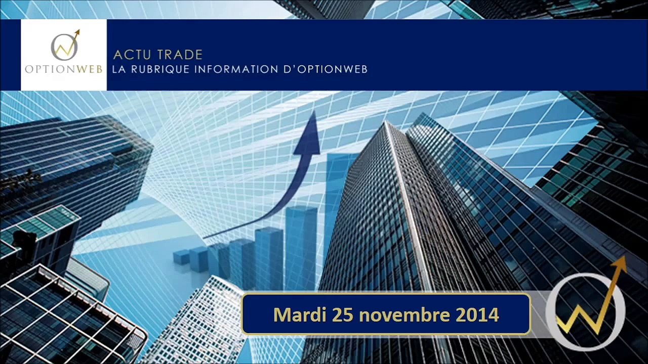 Trader les options binaires, ActuTrade 25 novembre 2014   AUD NZD, AUD USD et FTSE 100