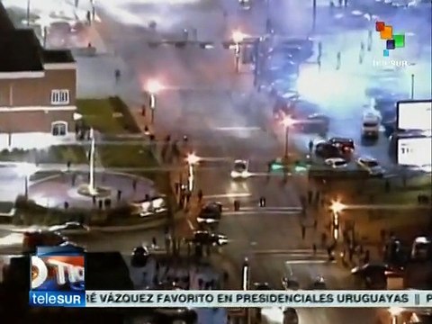 EE.UU.: policía de Ferguson ha dispersado a manifestantes