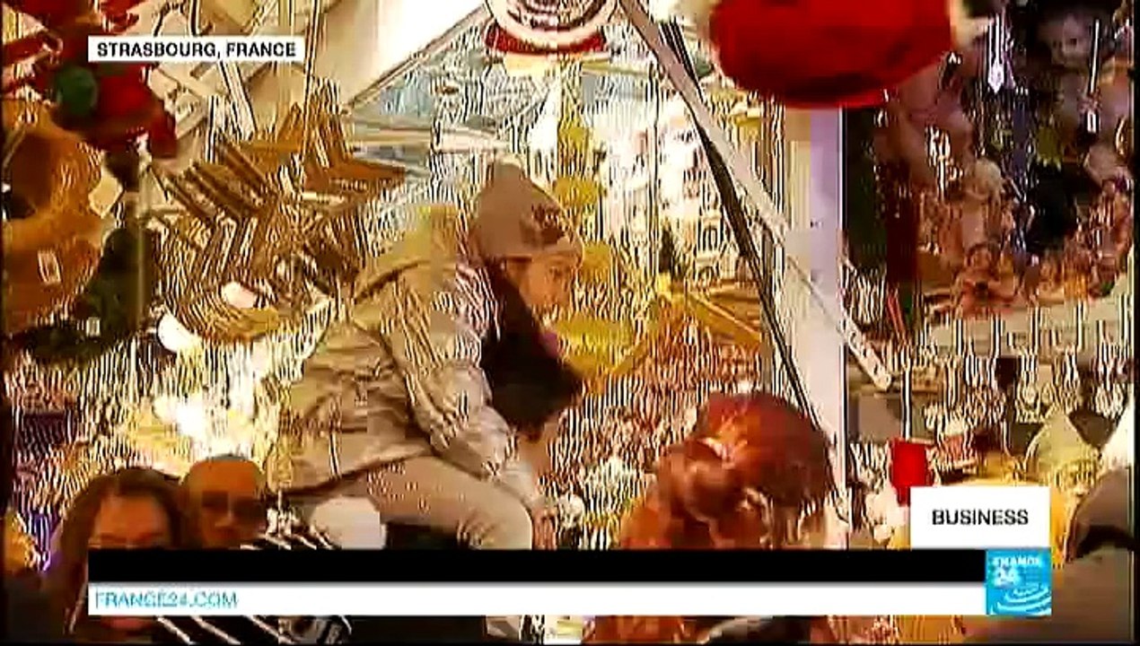 Who makes money from France's Christmas markets?