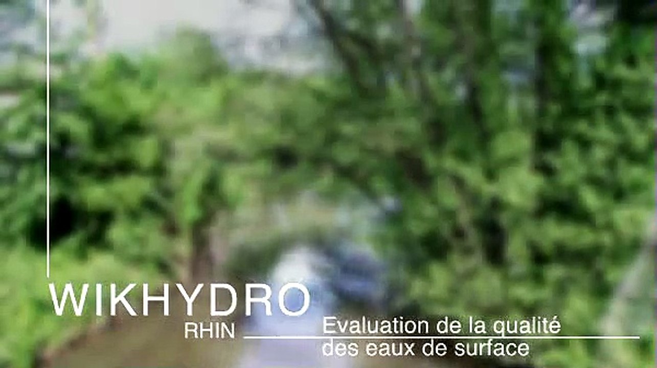 WIKHYDRO - Evaluation et qualité des eaux