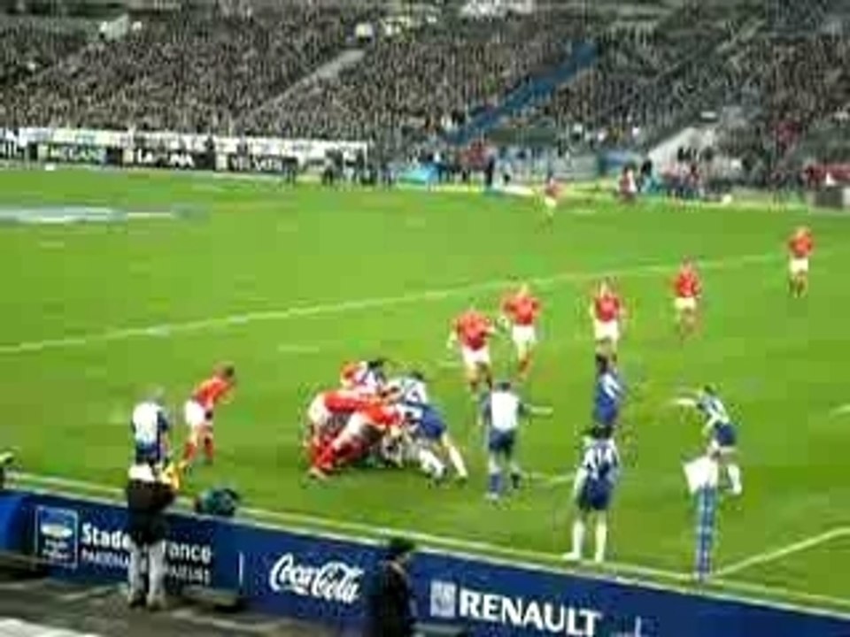 France- Galles 2007 touche
