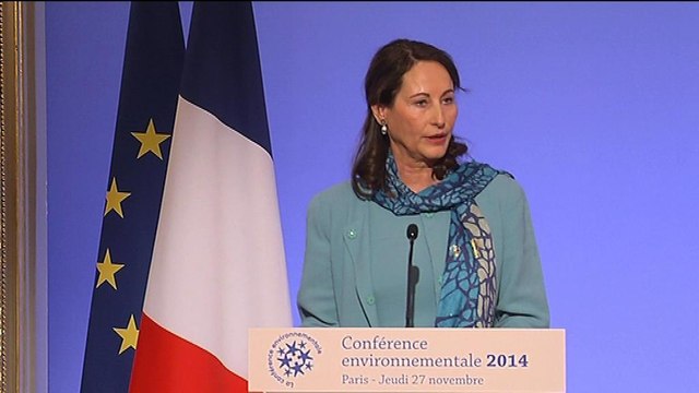 Environnement: Un moment historique pour la France et pour la planète , selon Royal