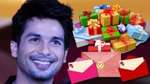 Shahid Kapoor RECEIVES Unexpected Gifts And Letters