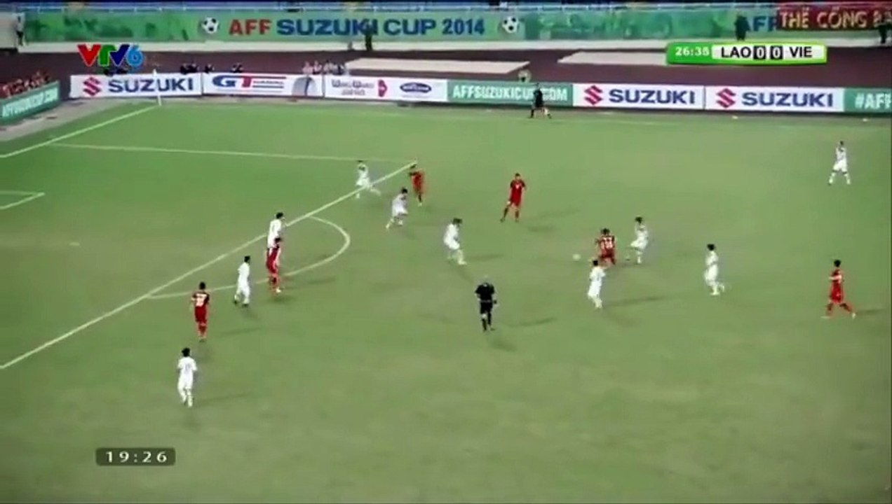 Việt Nam vs Lào 1-0 Vũ Minh Tuấn - AFF Suzuki Cup 2014 - HD