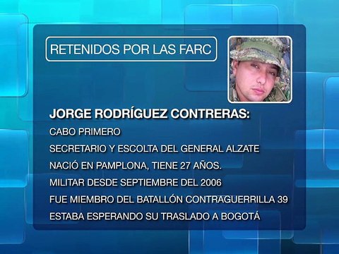 Retenidos junto al General Alzate