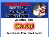 Profit From Cleaning Out Foreclosures