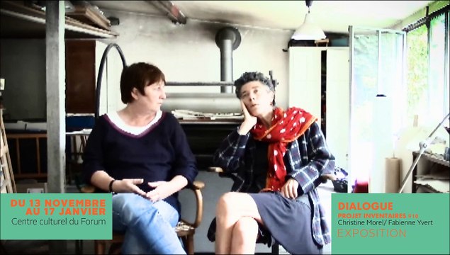 Exposition Christine Morel / Fabienne Yvert Dialogue à Saint Gratien