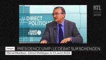 Présidence UMP : Schengen au centre du débat