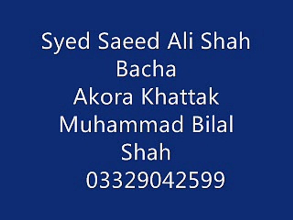 Syed Saeed Ali Shah Bacha 3