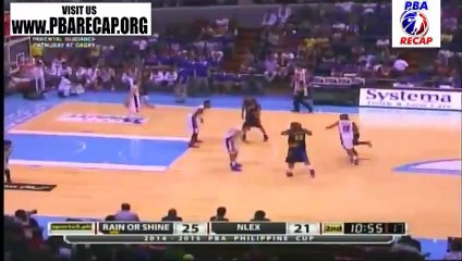 alley oop pass from QUIÑAHAN to GABE NORWOOD