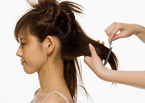 Long Hair Cutting - Long hair cut short video of haircut long haircut videos ASMR