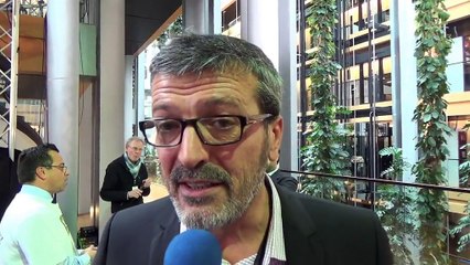 Le député européen Edouard Martin réagit au discours du pape devant le Parlement de Strasbourg.