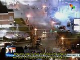 Police brutality in Ferguson following grand jury decision