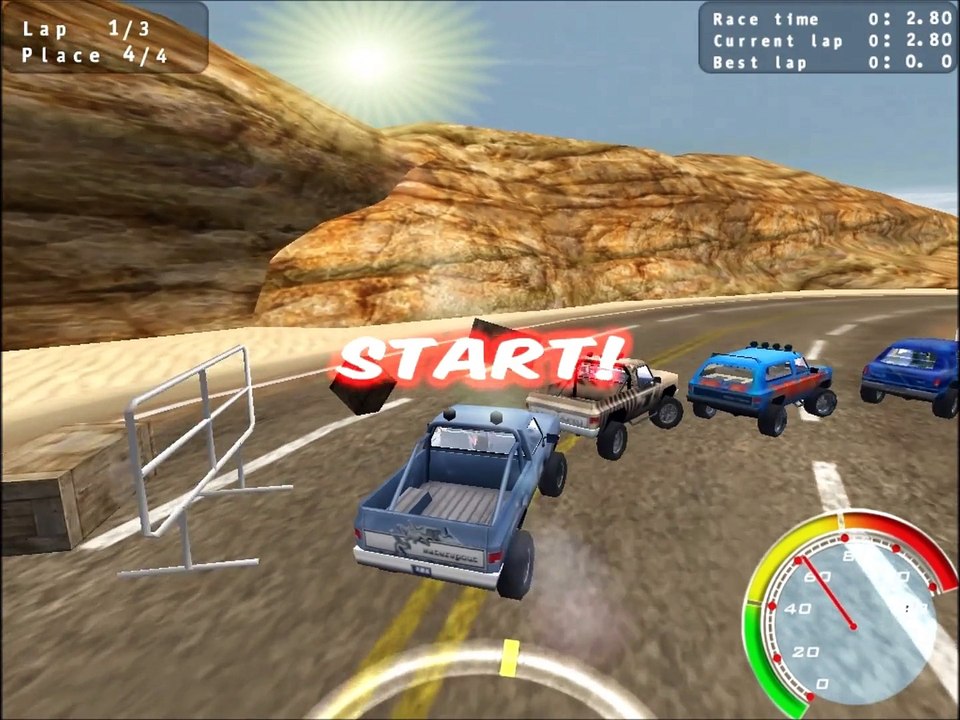 Pickup Racing Madness - Free 3D Racing PC Game