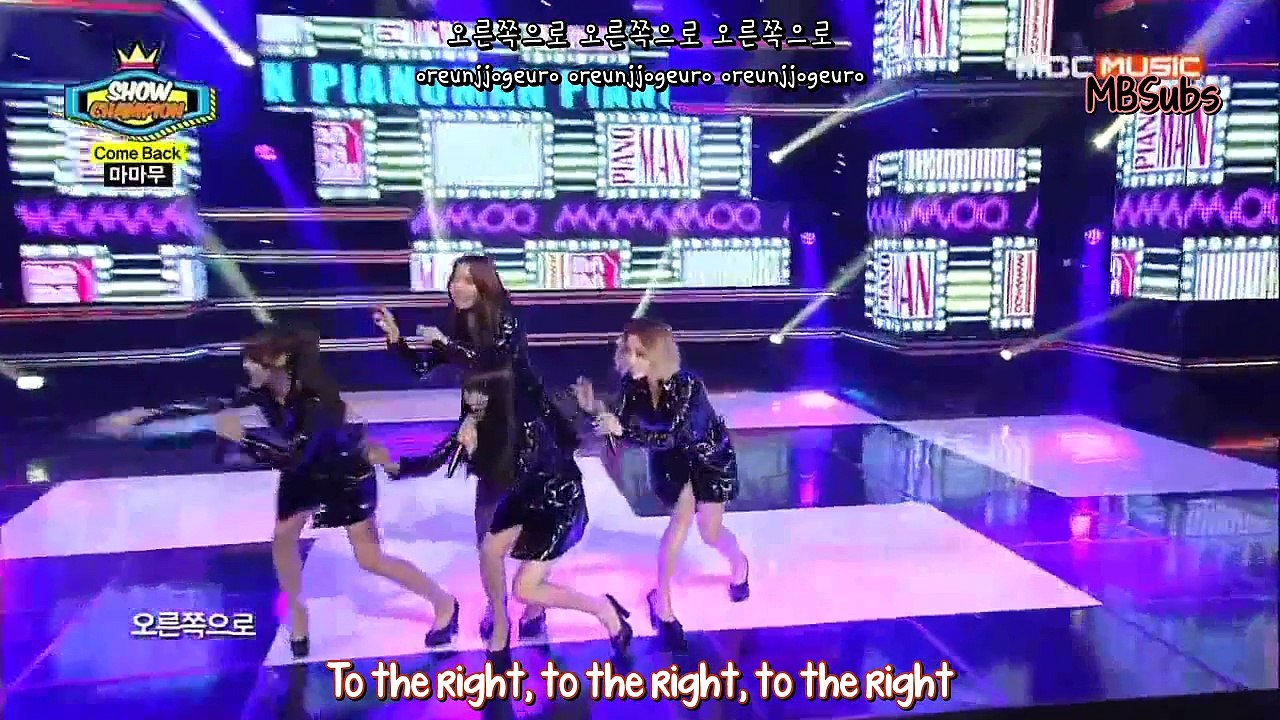MAMAMOO - Piano Man LIVE [ENG/ROM/HAN]