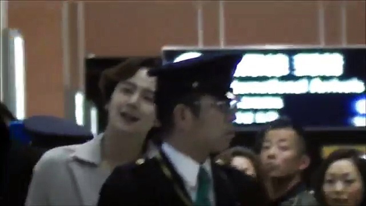 2014.11.25 関西空港　TEAM H 来日　グンちゃん