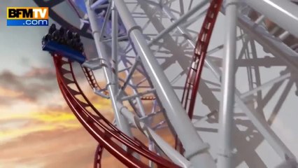 La plus haute montagne russe du monde dévalée à plus de 100 km/h !