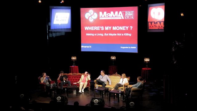 Where's my money? (Eng) @ MaMA 2014, 15 Oct., Le Trianon, Paris