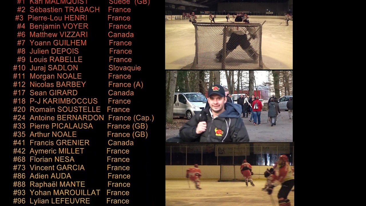 Comètes de Meudon vs Galaxians d’Amneville Novembre 2014