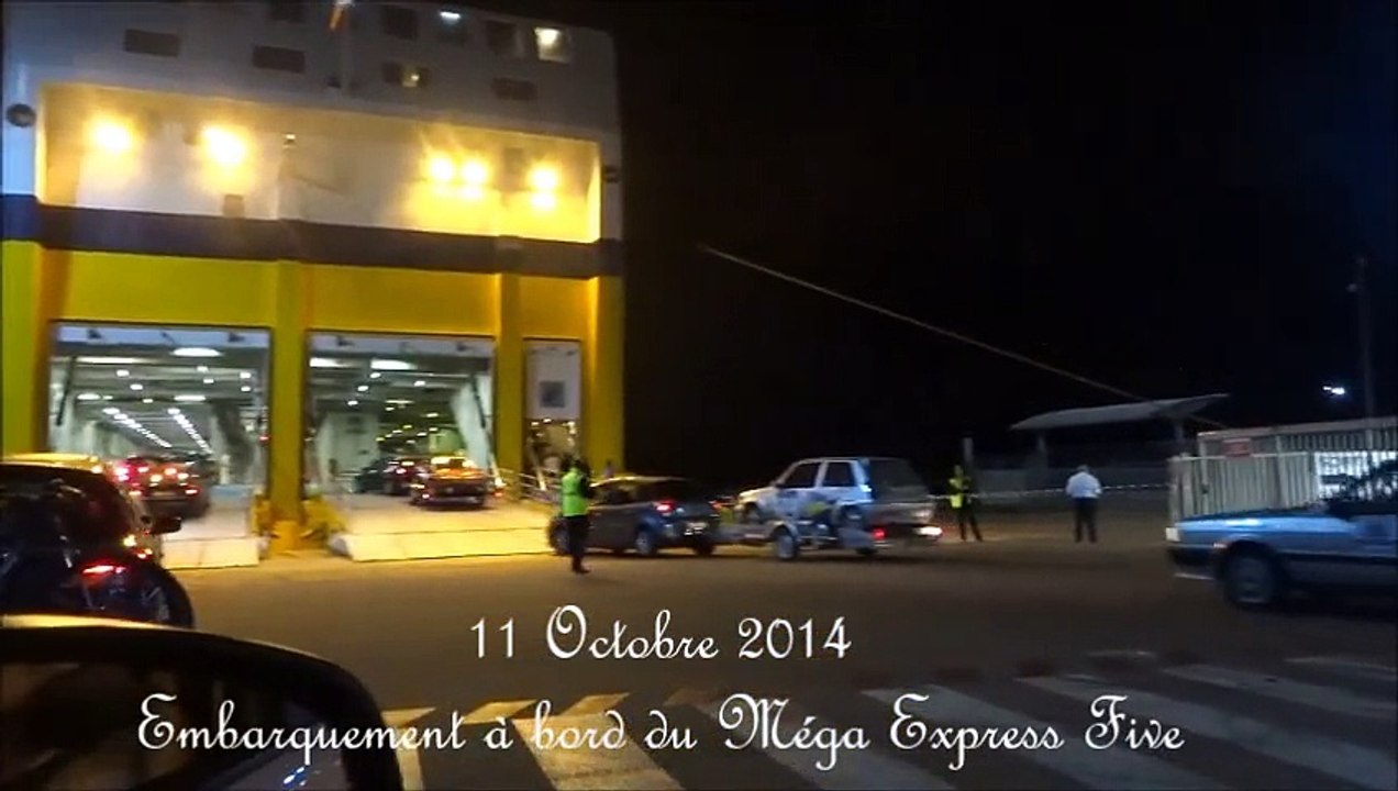 11 octobre 2014 - Embarquement à Ajaccio