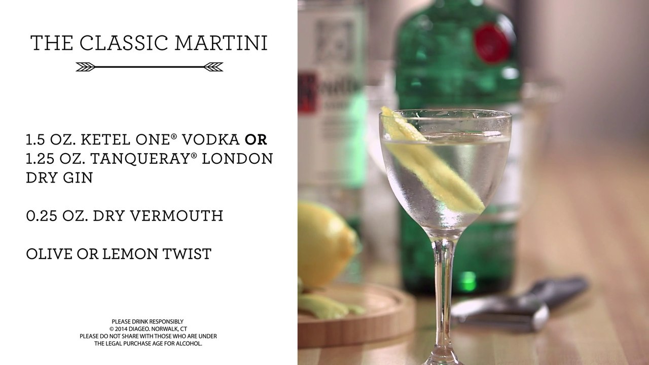 The Classic Martini