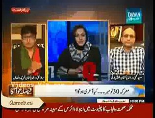 Excellent Answer by PTI’s Abrar Ul Haq to PMLN’s Marvi Memon on her Stubborn_(new)
