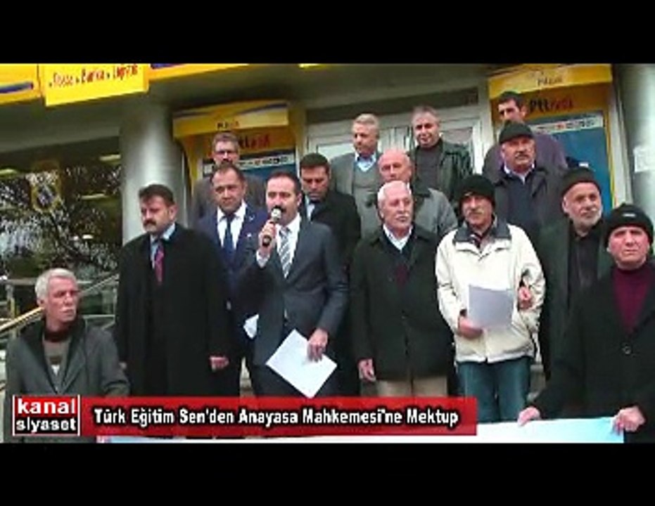 Türk Eğitim Sen'den Anayasa Mahkemesi'ne Mektup
