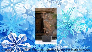 Metal Leaves Cascade Indoor /Outdoor Floor Water Fountain Review