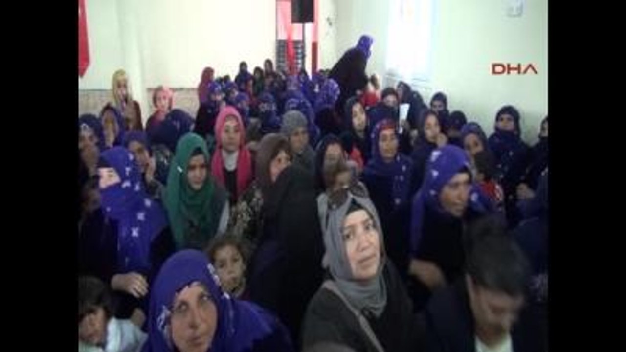 Çadır Kentte 'Kadına Şiddete Hayır' Konferansı