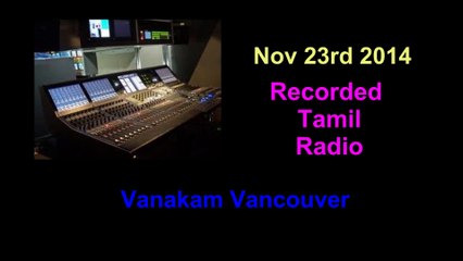 Vanakam Vancouver 2014-11-23