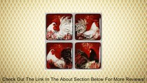 Avignon Rooster Salad/Dessert Plate Square 8.5