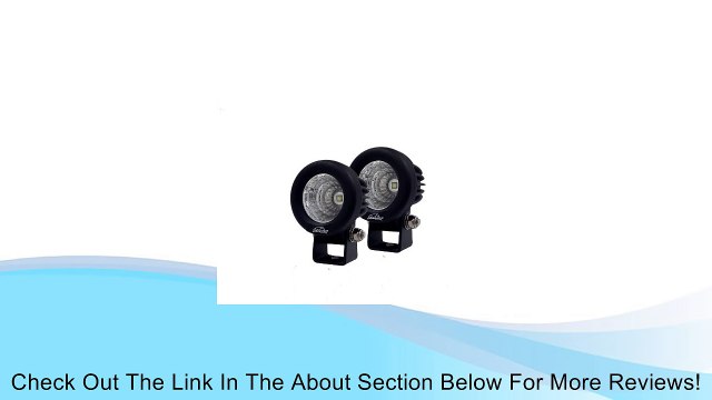 Lazer Star (LXK20012) Pair - 10 Watt 2.5 Single LED Discovery Series LX LED Black Finish Flood Light Review