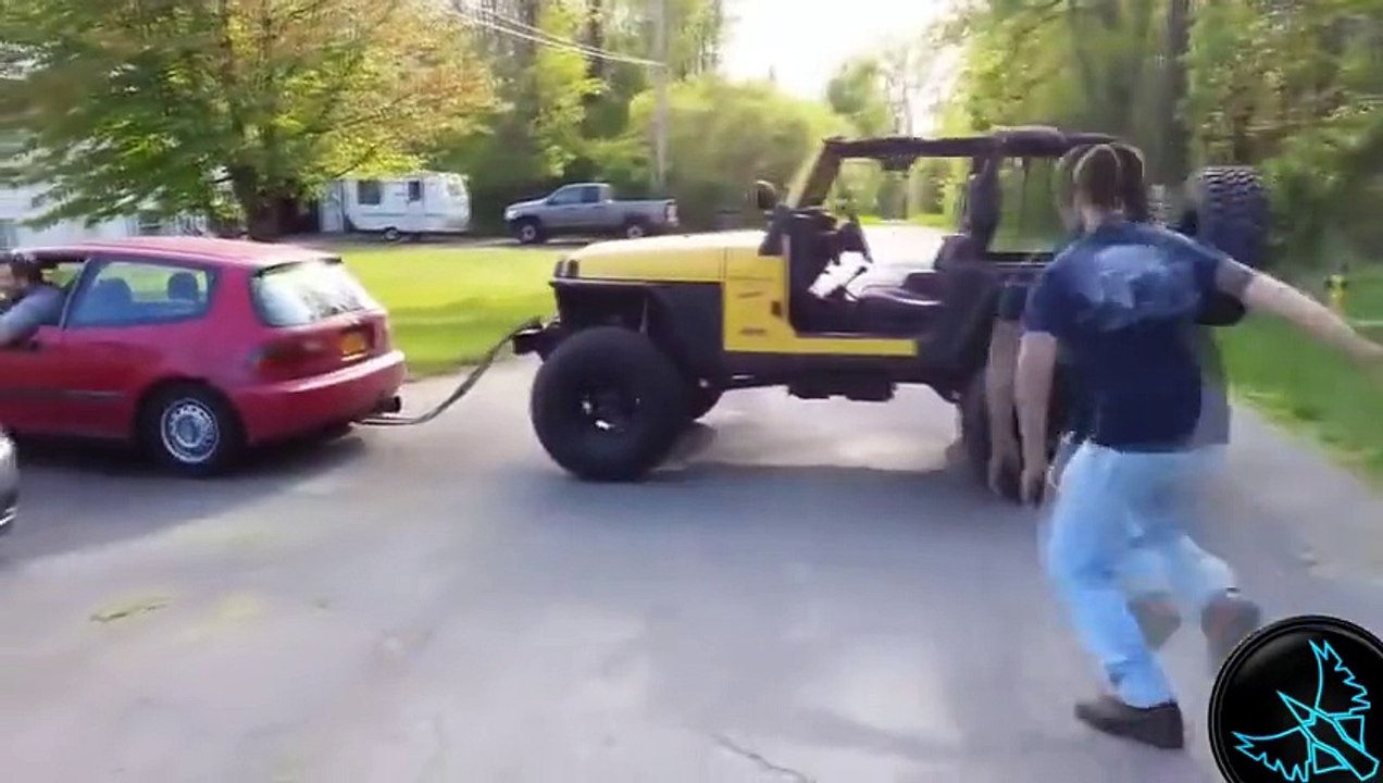 Çekme Halatı ile Araç Çekme Kazaları [HD]