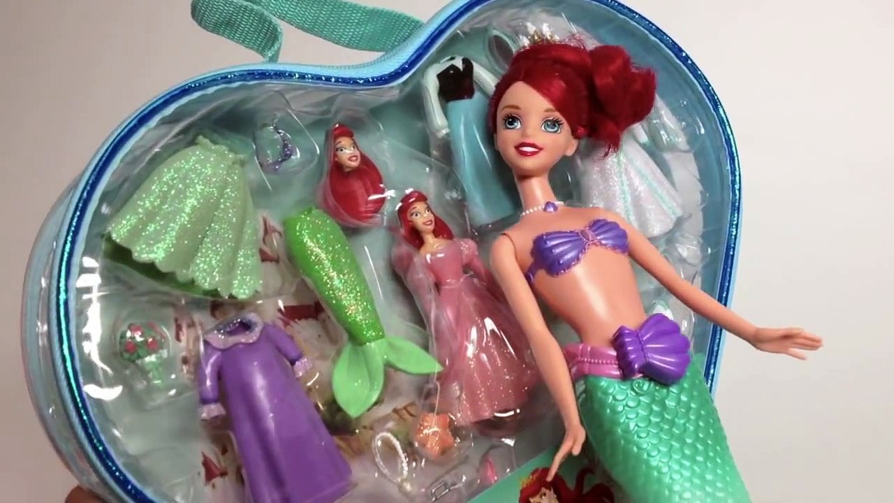 Princess Ariel The Little Mermaid Princess Fashion Set La Petite Sirène Coffret Princesse Play Set