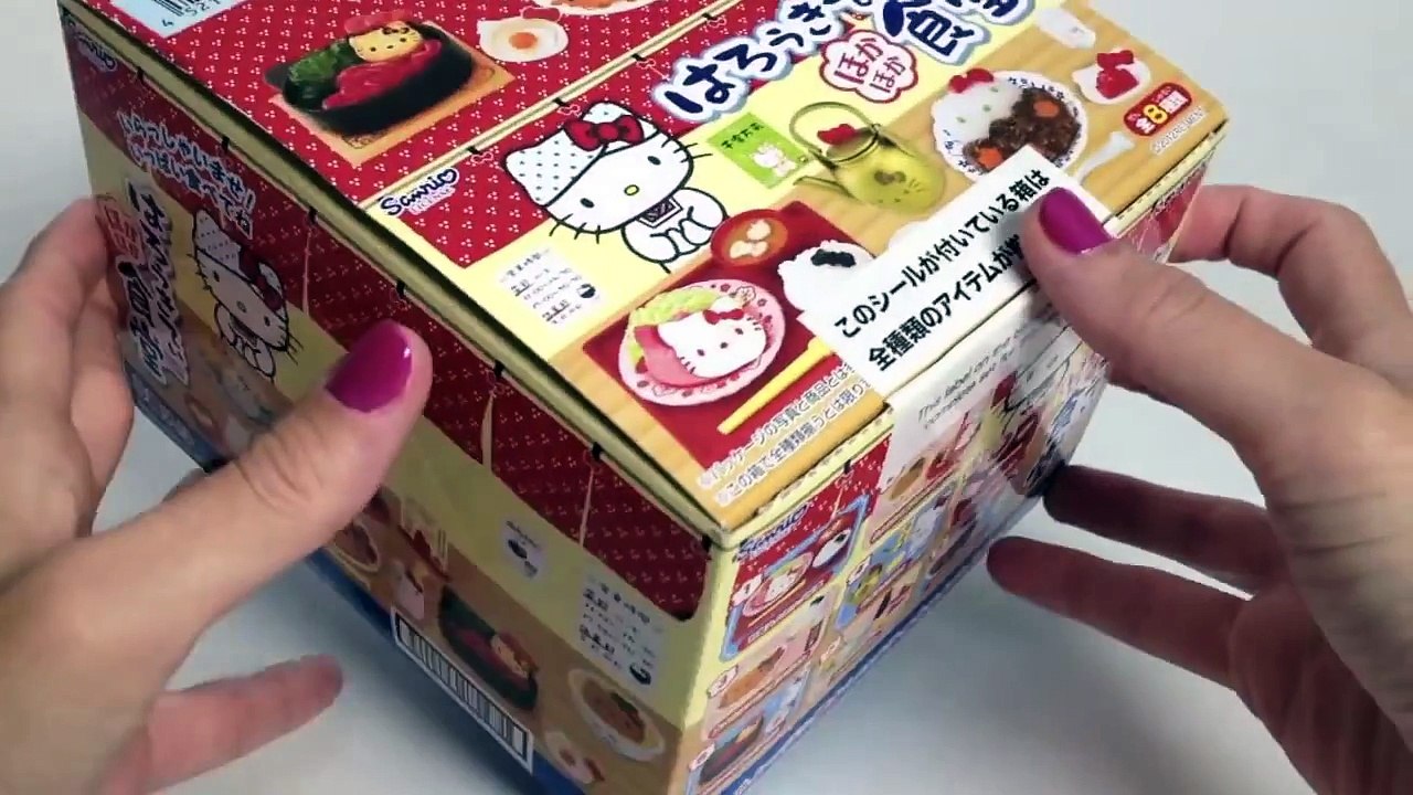 Re-Ment Hello Kitty Toys Collection Hello Kitty Japanese Restaurant Hello Kitty Miniature Toys